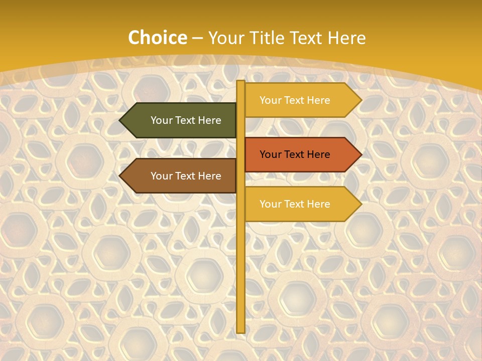 Team Figure Chair PowerPoint Template