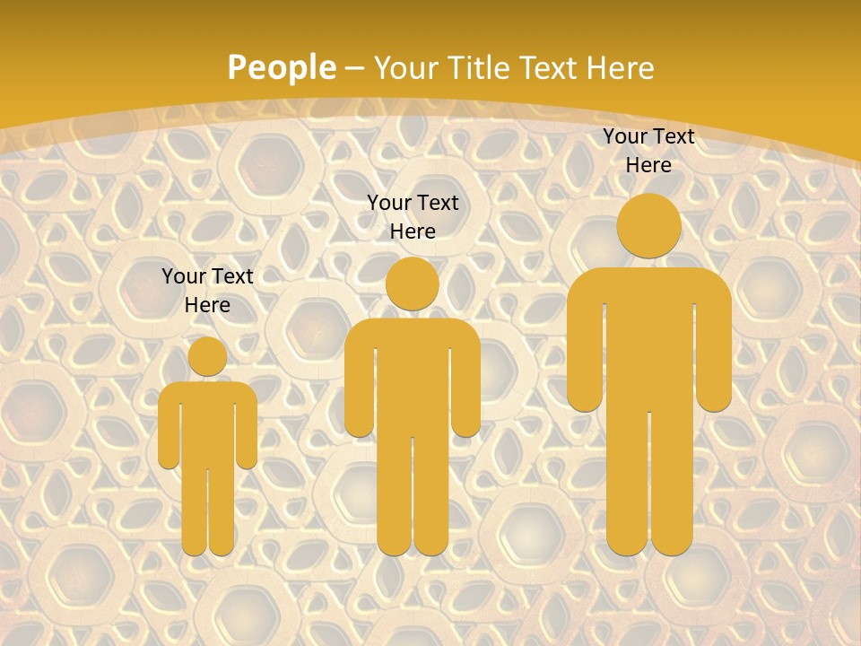 Team Figure Chair PowerPoint Template