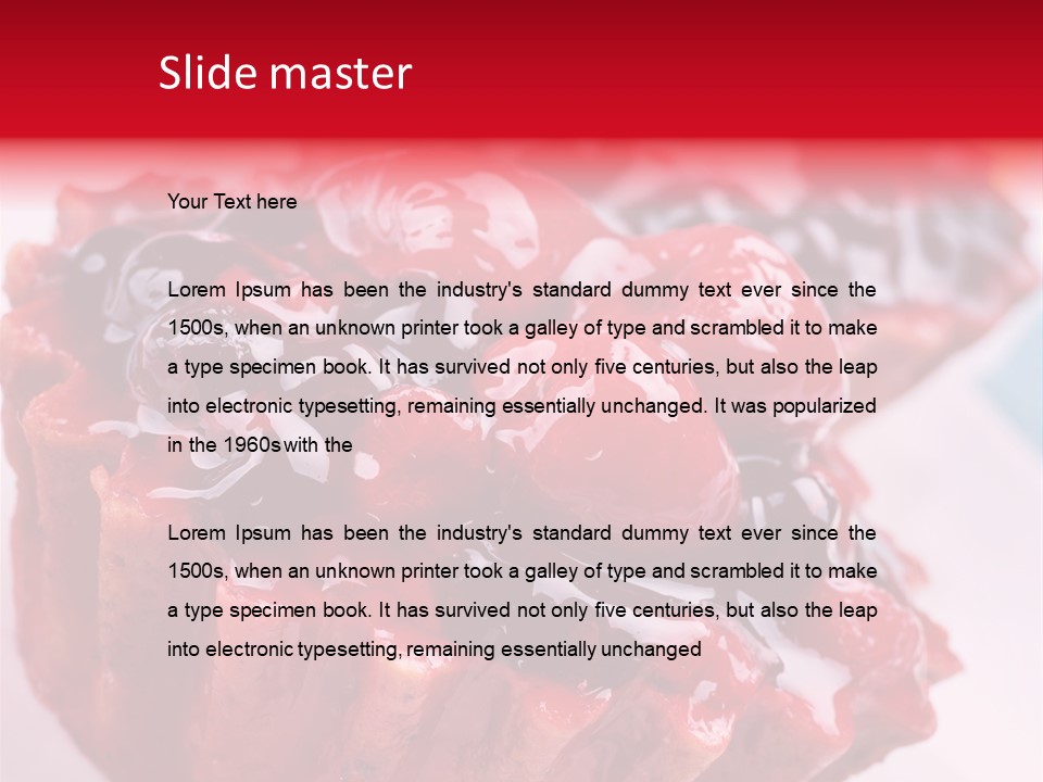 Cakes Hd PowerPoint Template