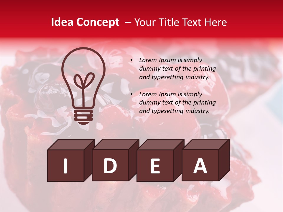 Cakes Hd PowerPoint Template