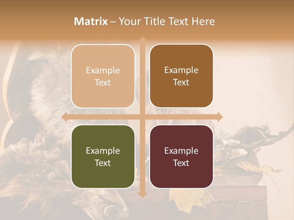 Hair Prey Hunt PowerPoint Template