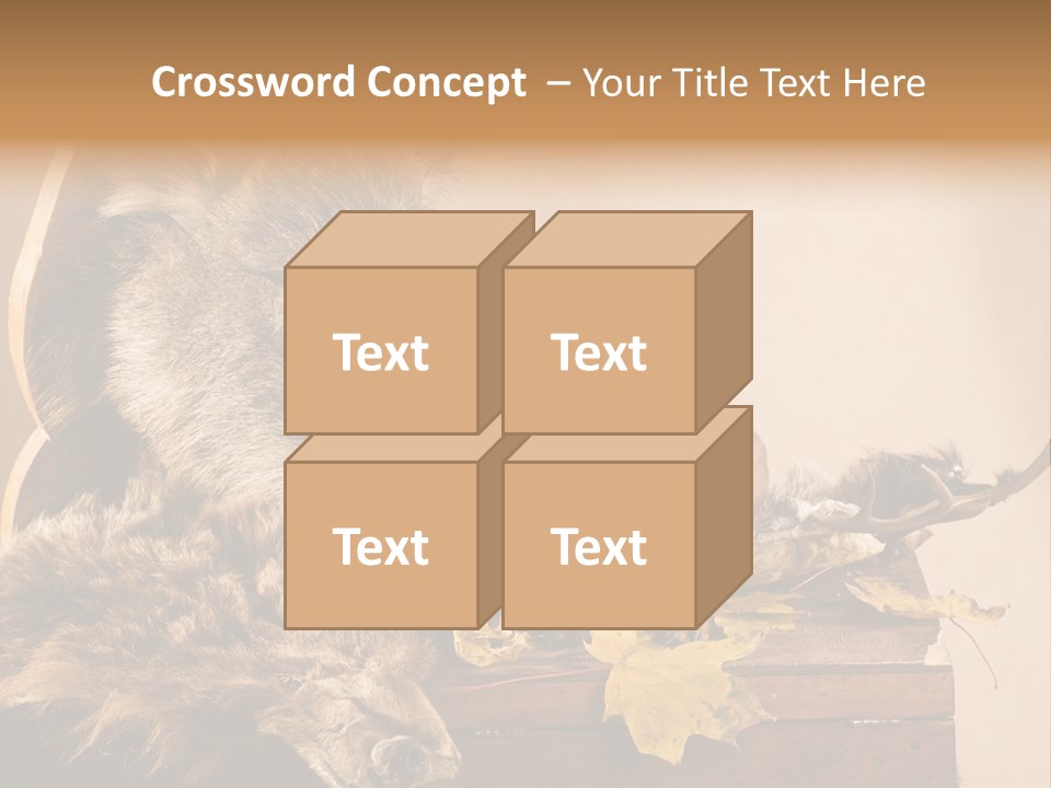Hair Prey Hunt PowerPoint Template