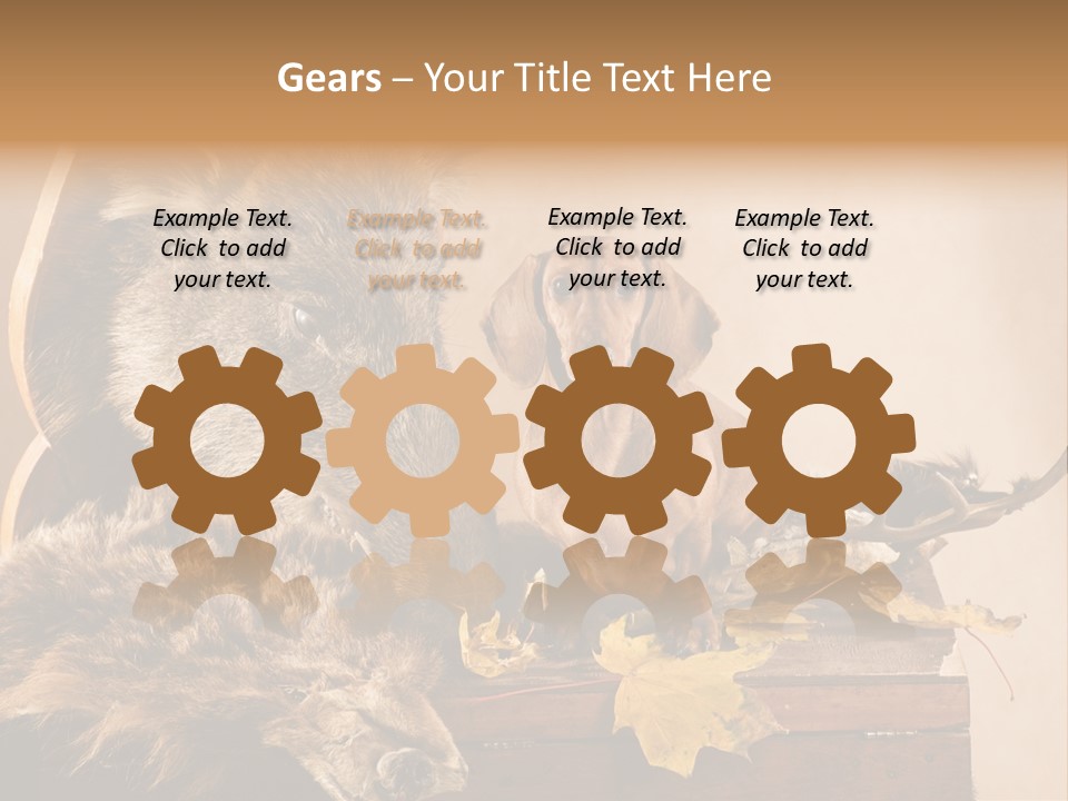 Hair Prey Hunt PowerPoint Template