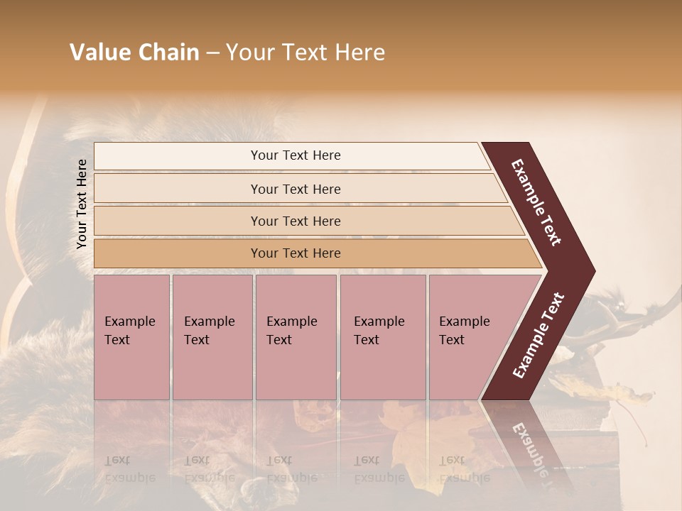 Hair Prey Hunt PowerPoint Template