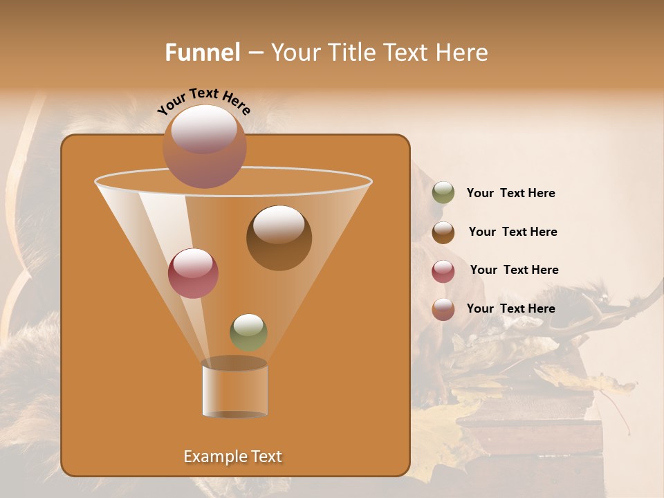 Hair Prey Hunt PowerPoint Template