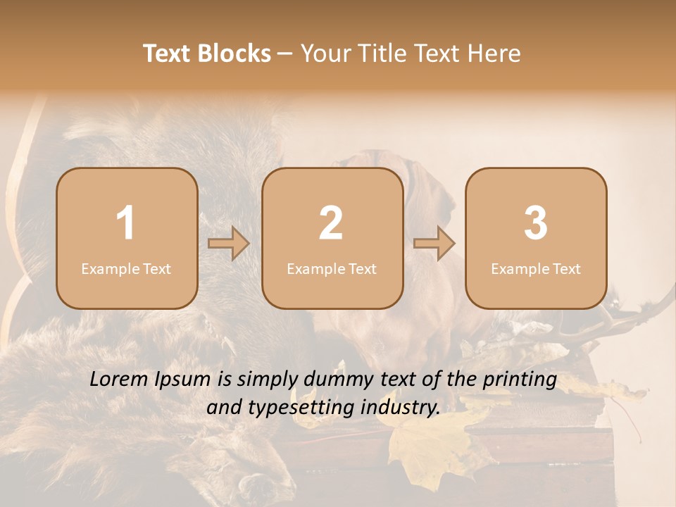 Hair Prey Hunt PowerPoint Template