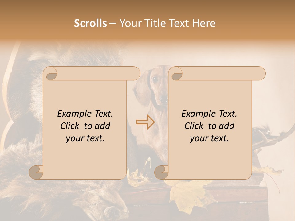 Hair Prey Hunt PowerPoint Template