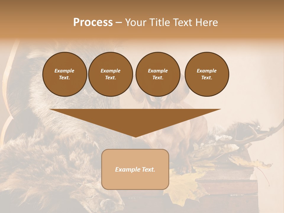Hair Prey Hunt PowerPoint Template
