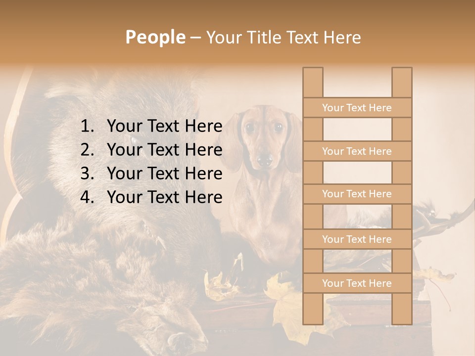 Hair Prey Hunt PowerPoint Template