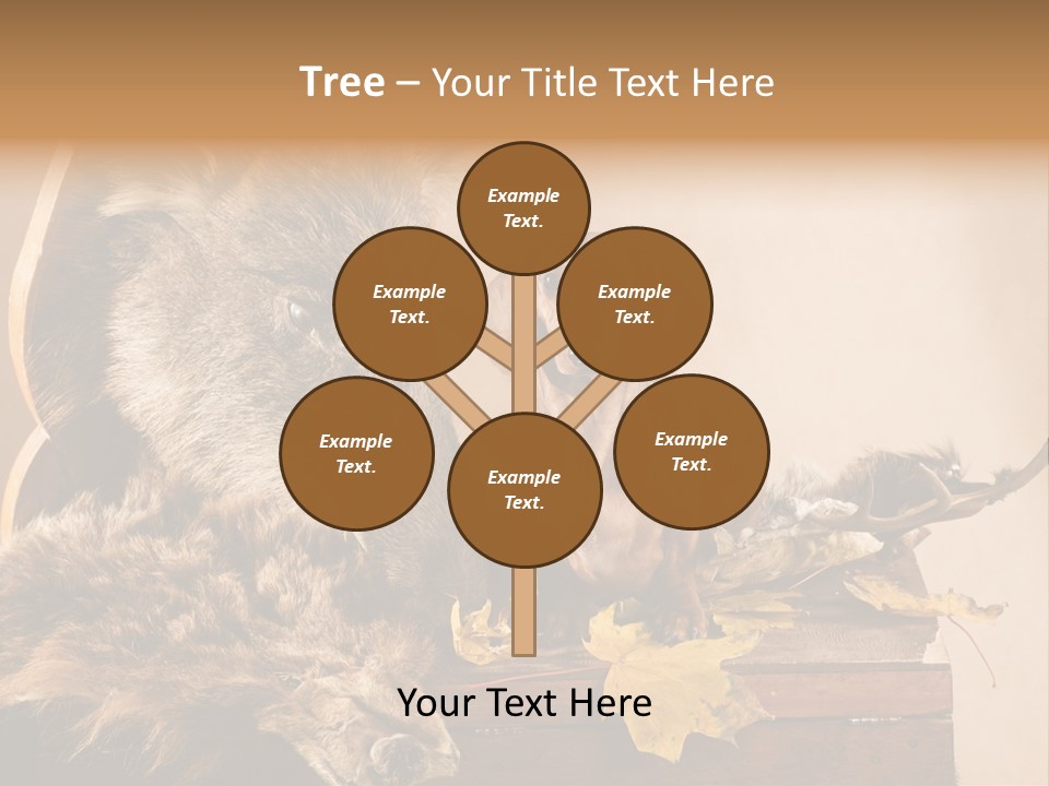 Hair Prey Hunt PowerPoint Template