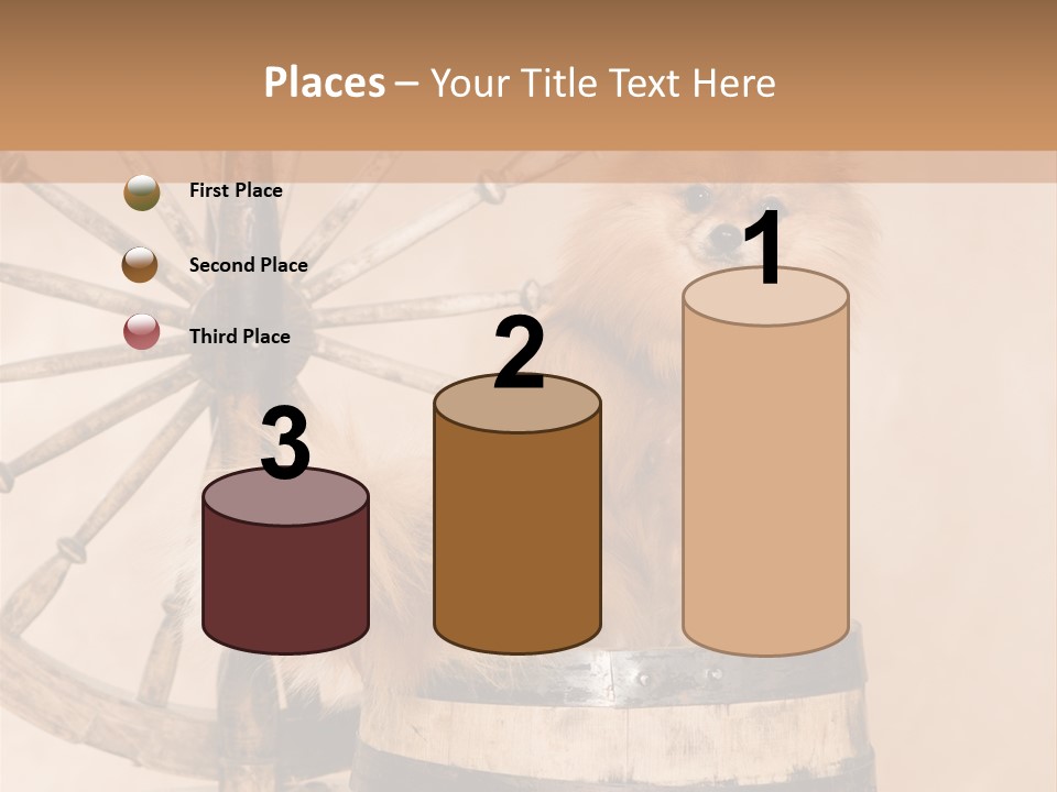 Neutral Tiny Down PowerPoint Template