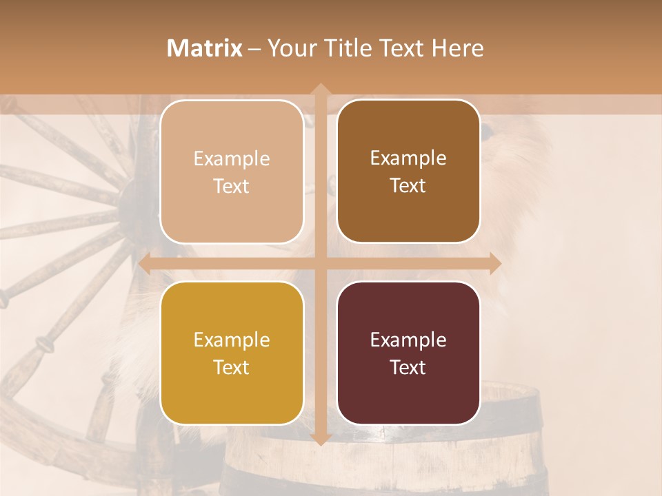 Neutral Tiny Down PowerPoint Template
