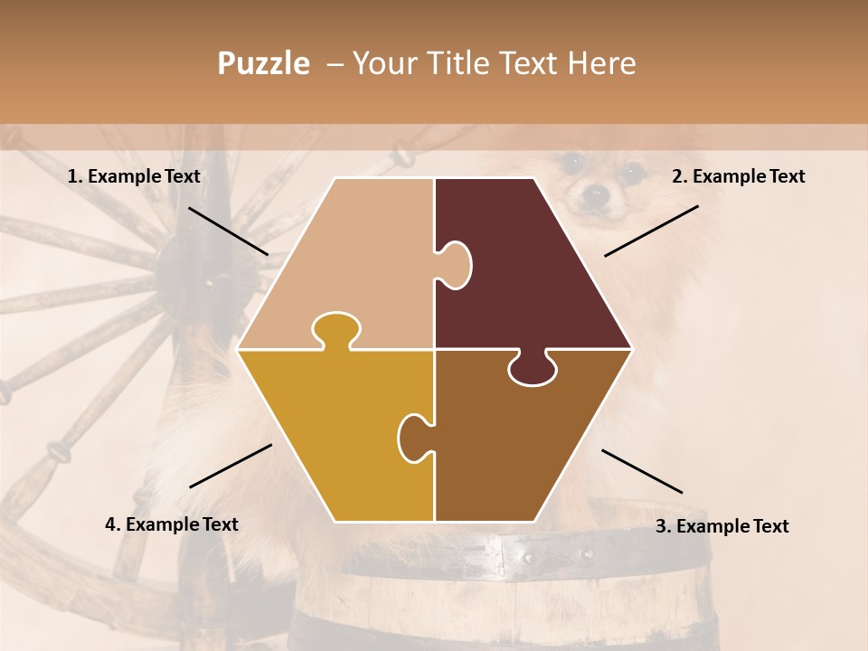 Neutral Tiny Down PowerPoint Template