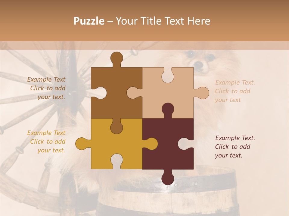 Neutral Tiny Down PowerPoint Template