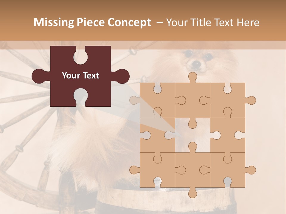 Neutral Tiny Down PowerPoint Template