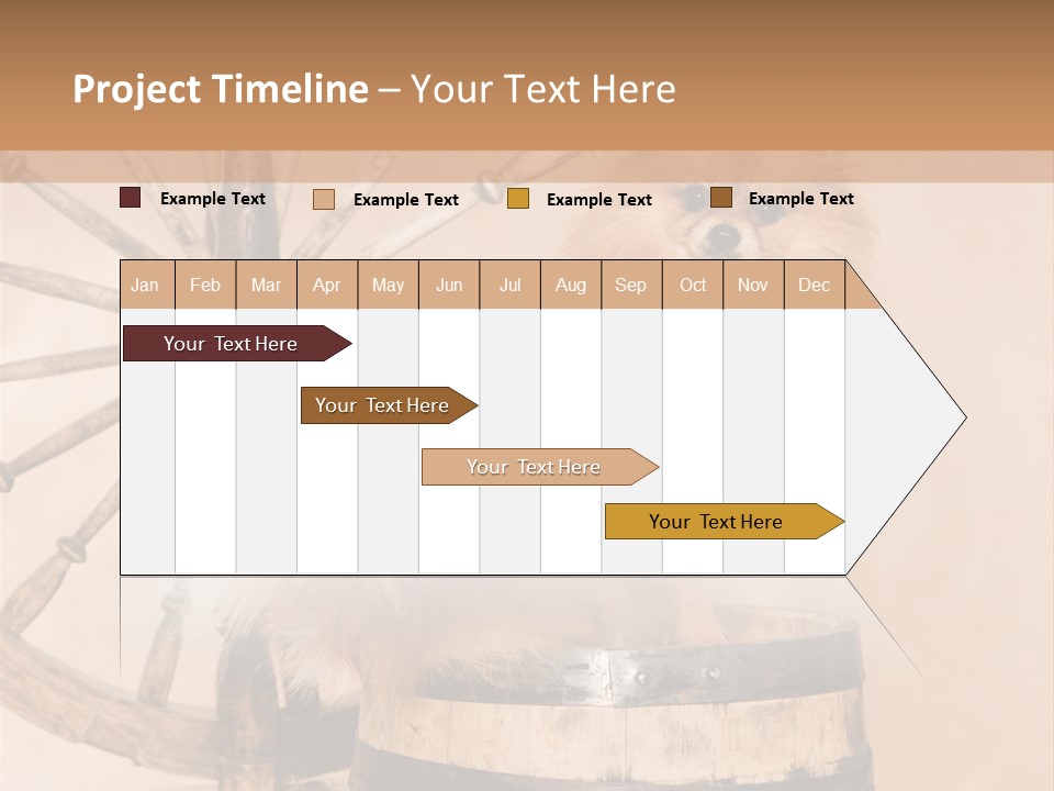 Neutral Tiny Down PowerPoint Template