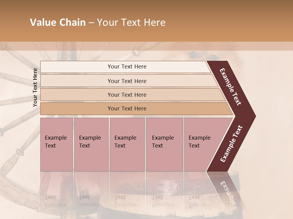 Neutral Tiny Down PowerPoint Template