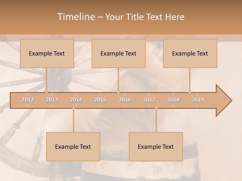 Neutral Tiny Down PowerPoint Template