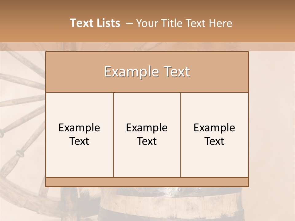 Neutral Tiny Down PowerPoint Template