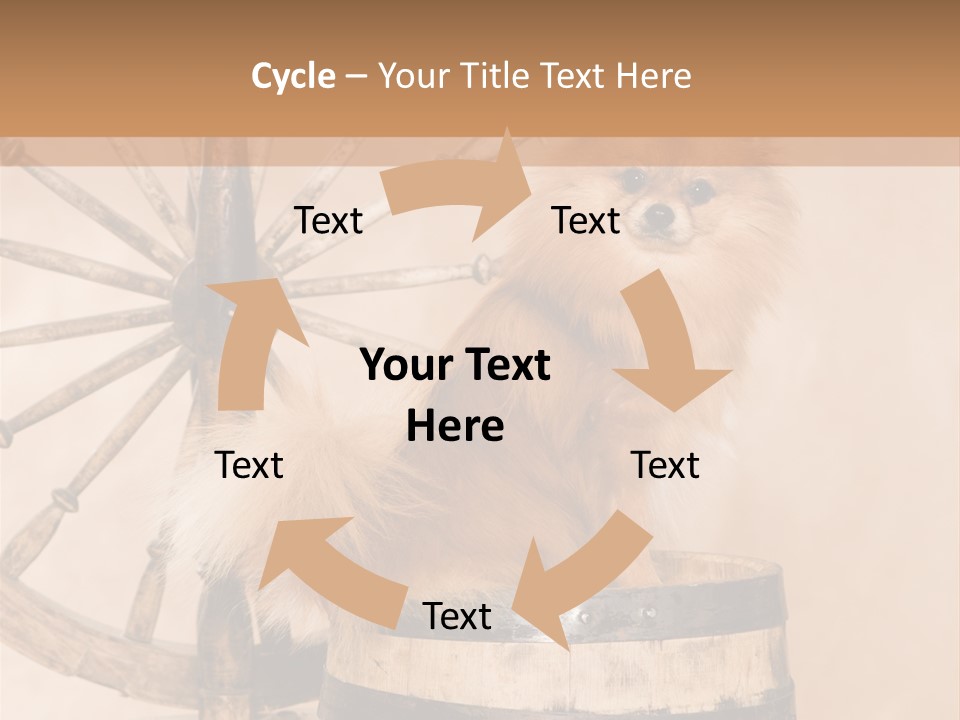 Neutral Tiny Down PowerPoint Template