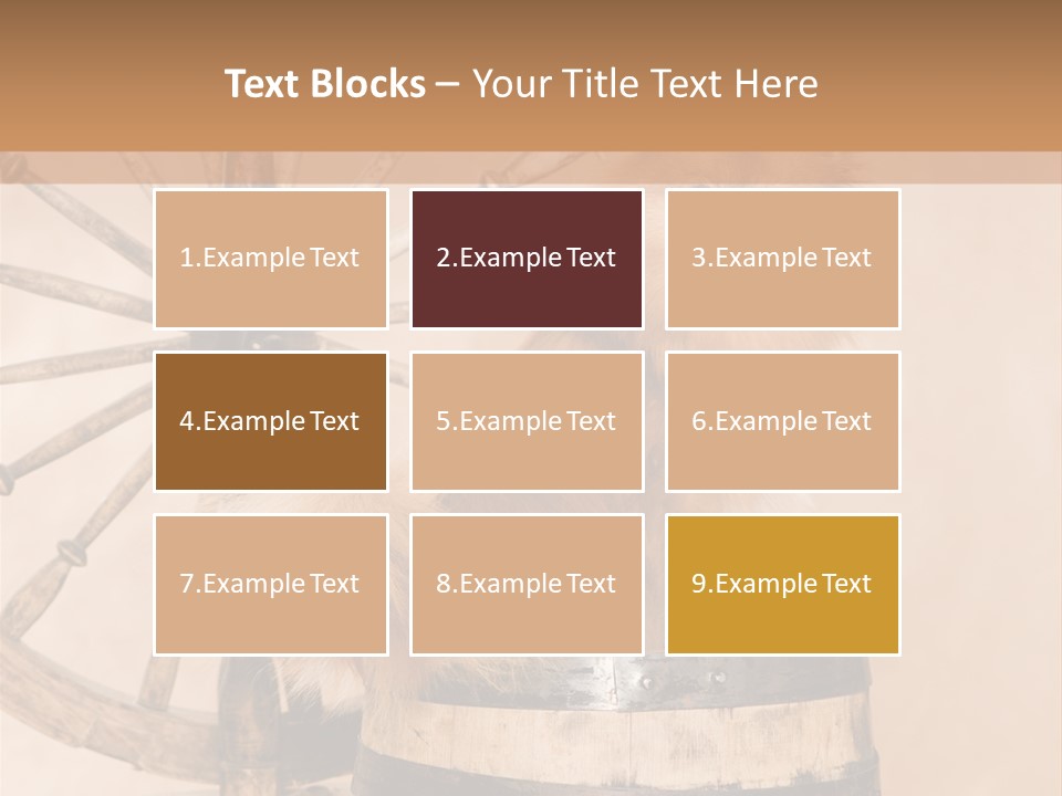 Neutral Tiny Down PowerPoint Template