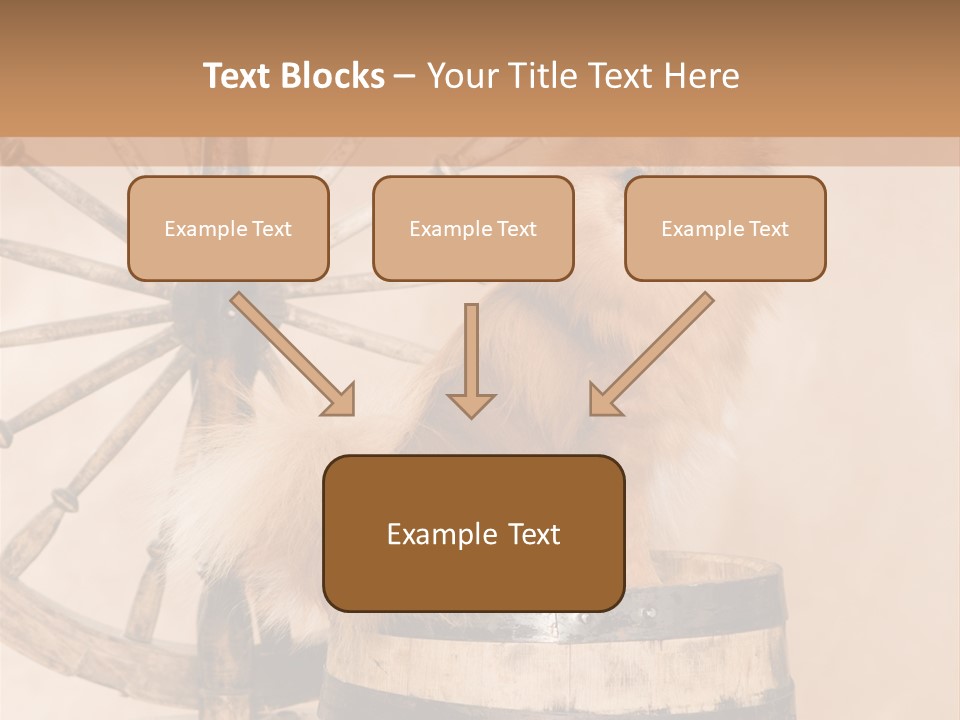 Neutral Tiny Down PowerPoint Template