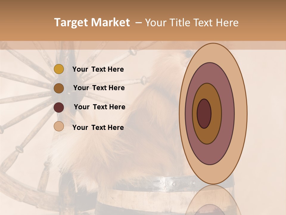 Neutral Tiny Down PowerPoint Template