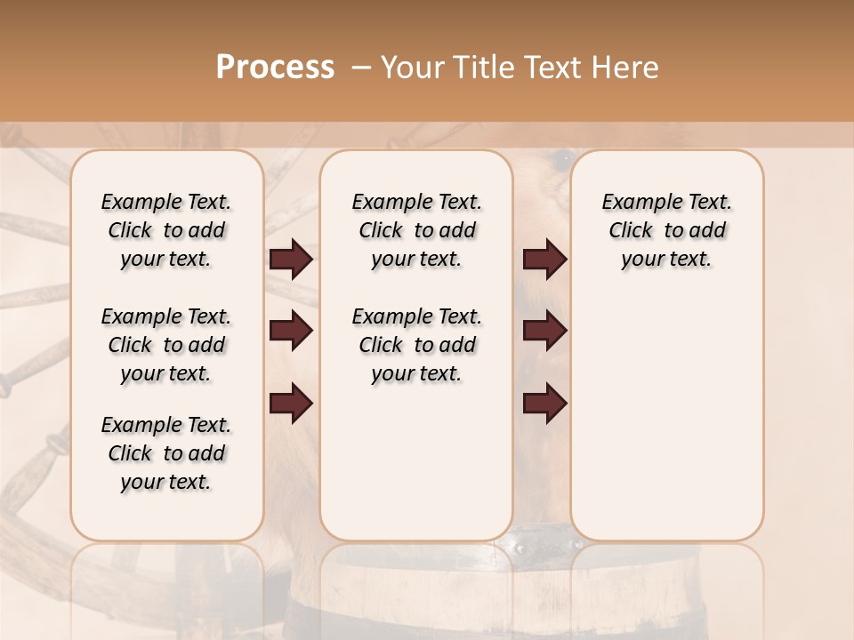 Neutral Tiny Down PowerPoint Template