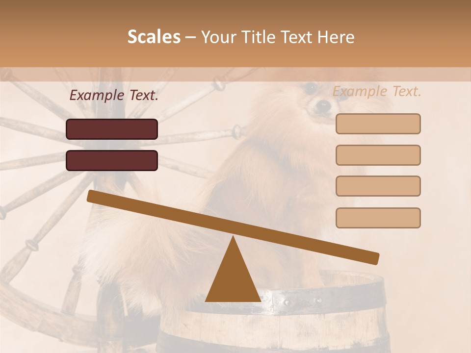 Neutral Tiny Down PowerPoint Template