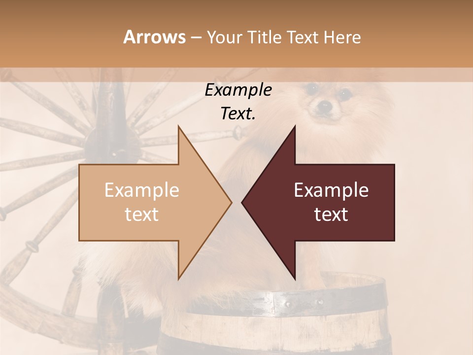 Neutral Tiny Down PowerPoint Template