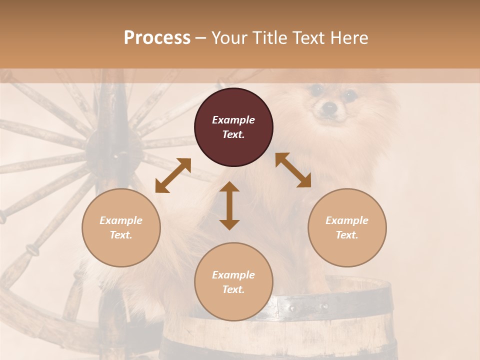 Neutral Tiny Down PowerPoint Template