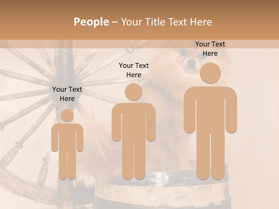 Neutral Tiny Down PowerPoint Template