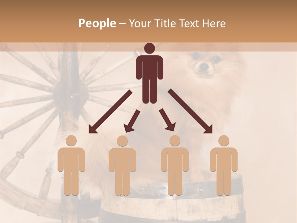 Neutral Tiny Down PowerPoint Template