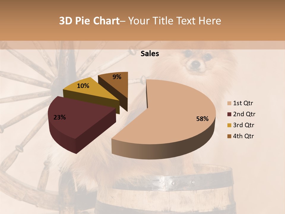 Neutral Tiny Down PowerPoint Template