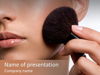 Bronzing Look PowerPoint Template