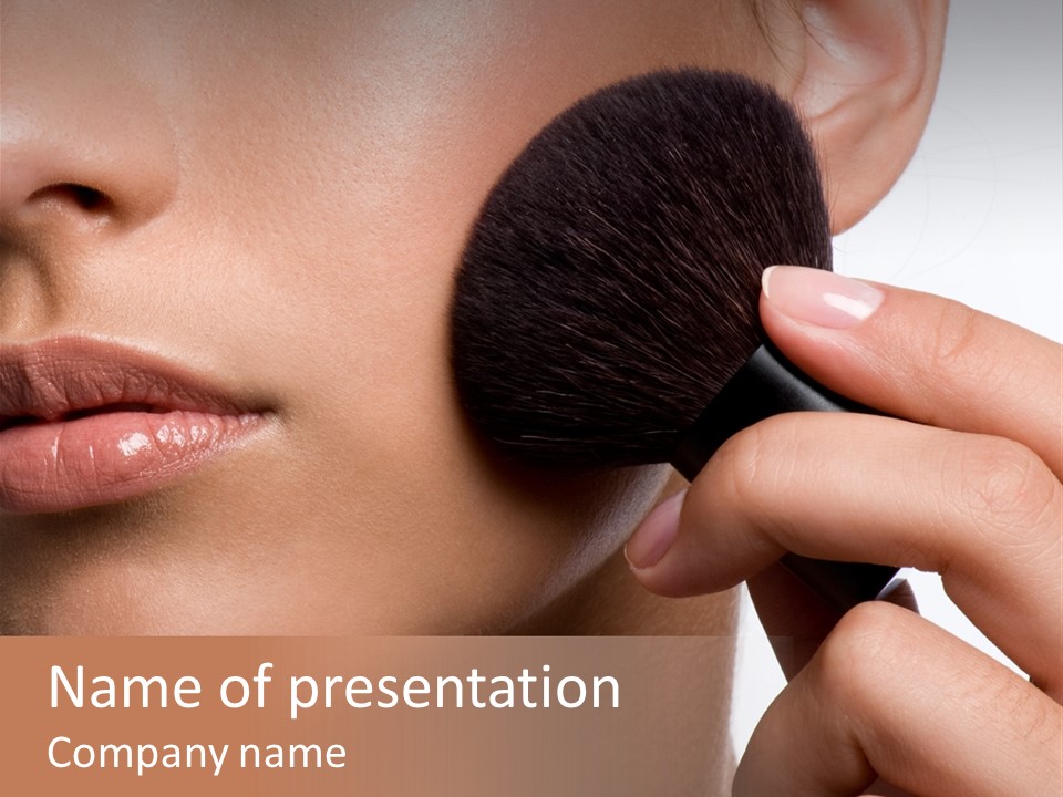 Bronzing Look PowerPoint Template