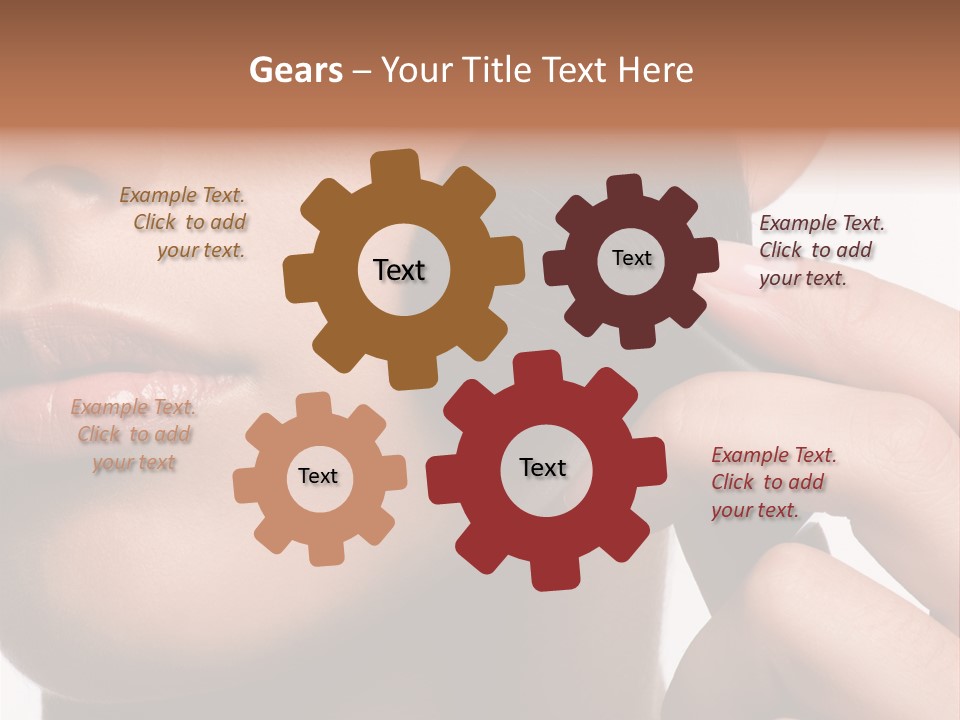 Bronzing Look PowerPoint Template