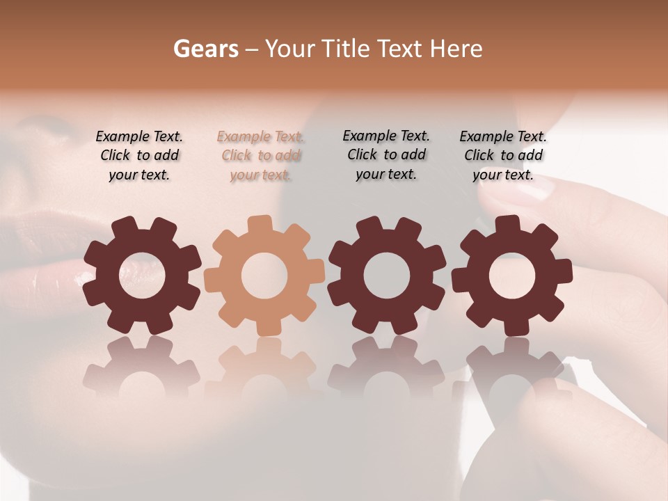 Bronzing Look PowerPoint Template