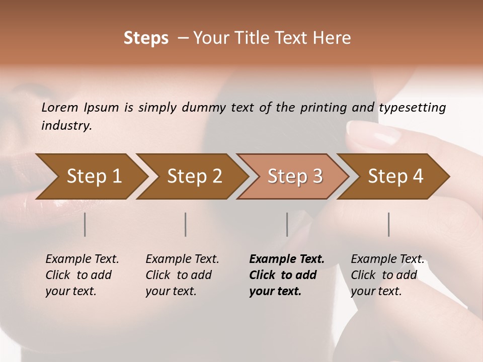 Bronzing Look PowerPoint Template