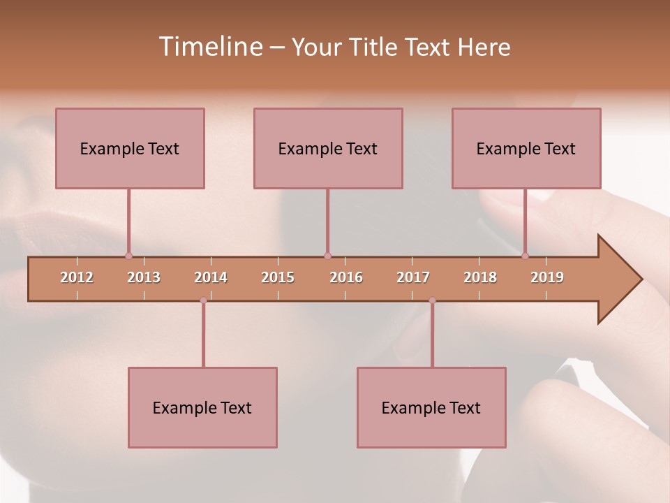 Bronzing Look PowerPoint Template