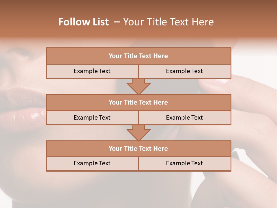 Bronzing Look PowerPoint Template