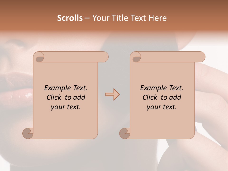 Bronzing Look PowerPoint Template