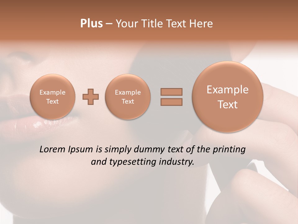 Bronzing Look PowerPoint Template