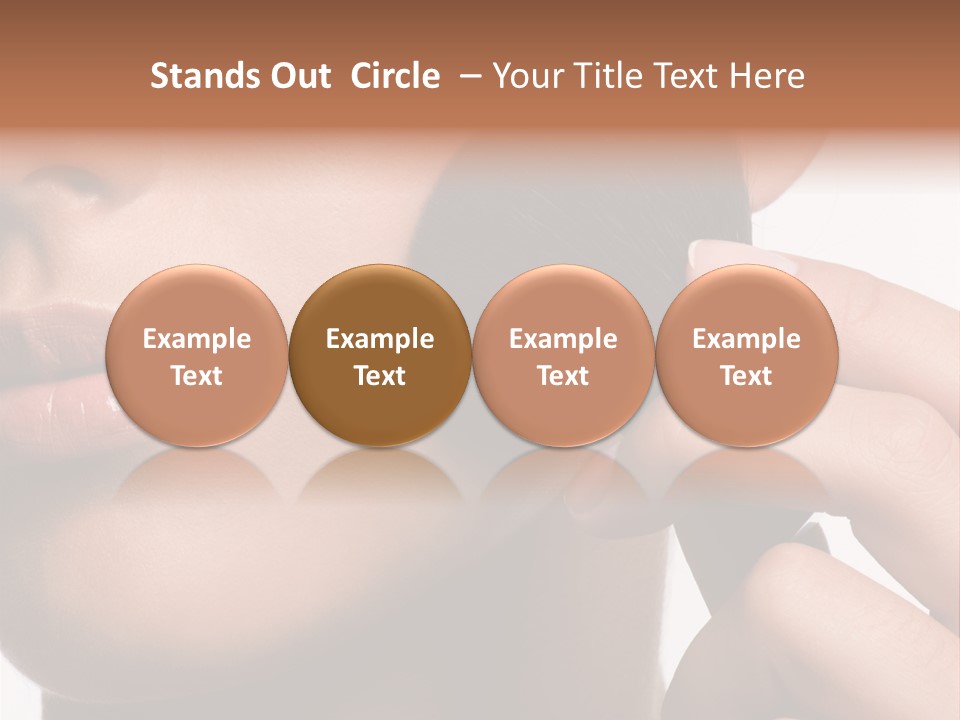 Bronzing Look PowerPoint Template