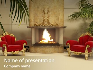 Royal Armchair PowerPoint Template