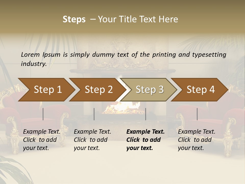 Royal Armchair PowerPoint Template