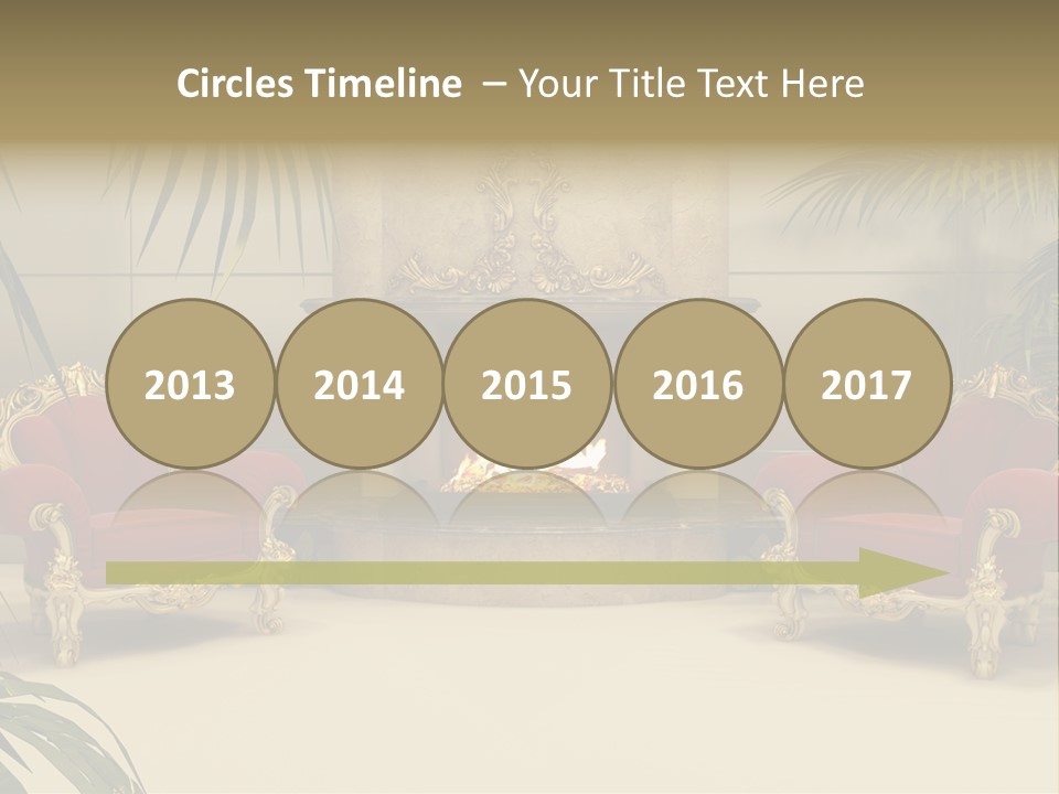 Royal Armchair PowerPoint Template