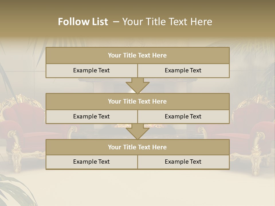 Royal Armchair PowerPoint Template