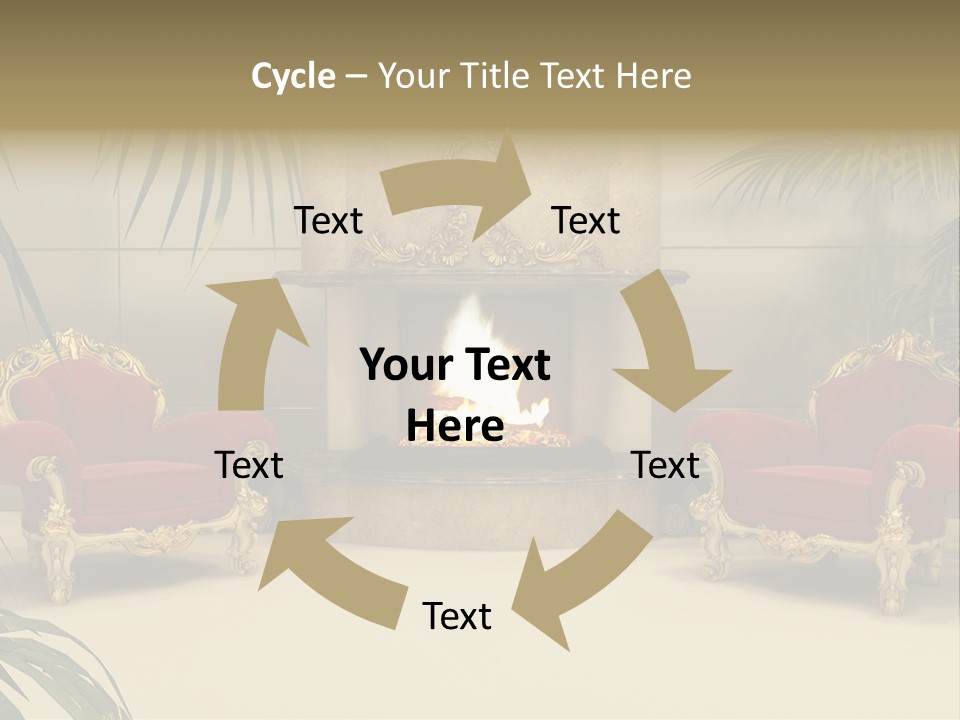 Royal Armchair PowerPoint Template