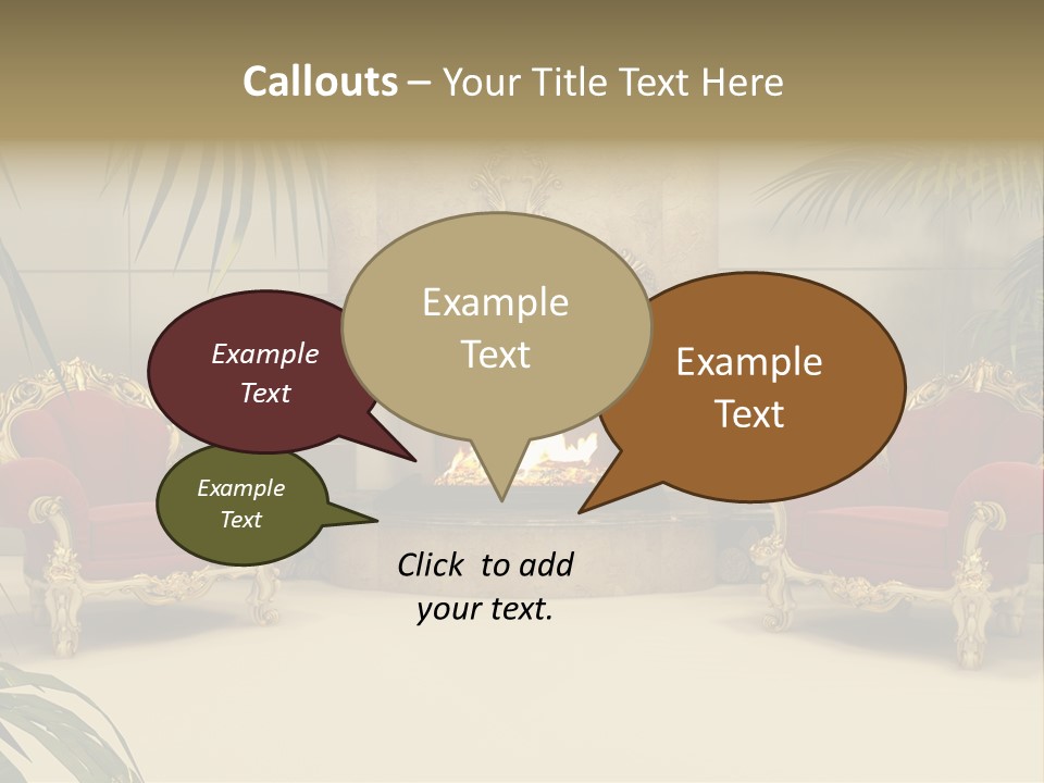 Royal Armchair PowerPoint Template